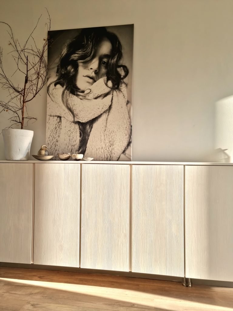 natuurlijke materialen, wonen in de regio, landelijk interieur, huurwoning, accessoires