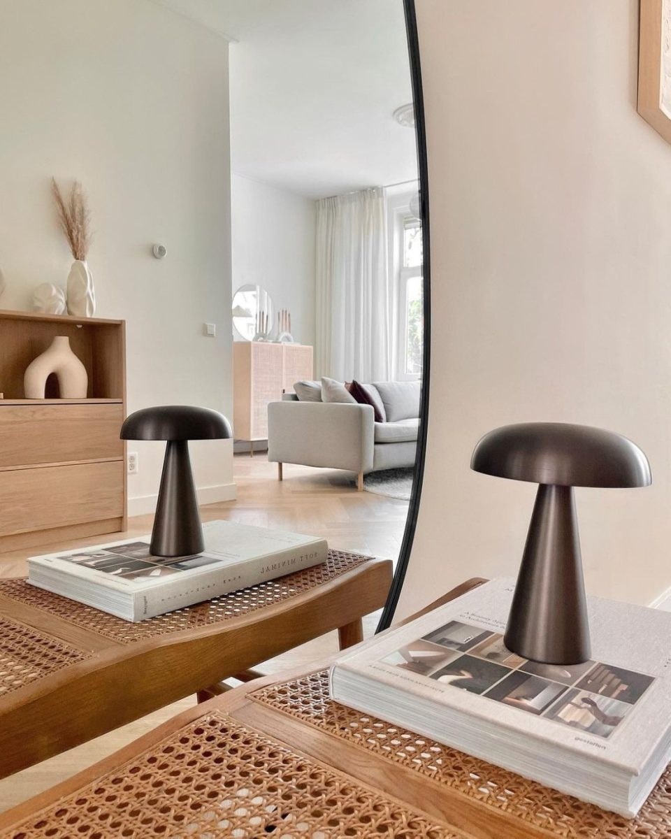 Spiegel, wandspiegel, ronde spiegel, Wonen in de Regio